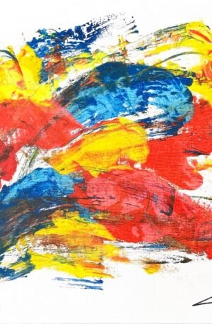 Original Abstract Paintings -'Lucky Day'