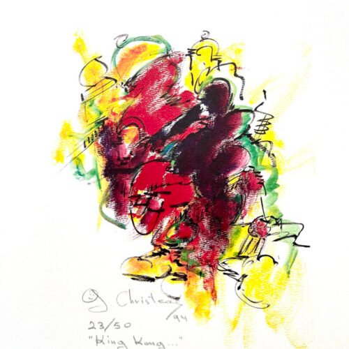 Abstract Art Prints King Kong