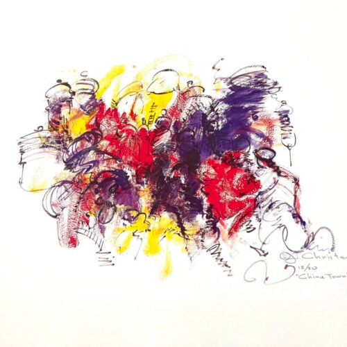 Abstract Art Prints Chinatown