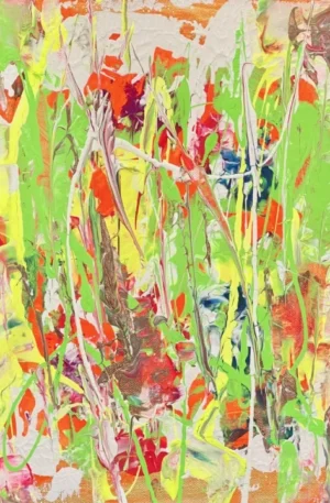 Abstract Floral Paintings Ena