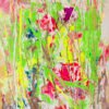 Abstract Flowers Painting Three