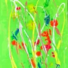 Abstract Floral Painting Five