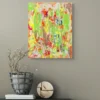 abstract floral paintings