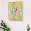 Abstract floral painting Ten