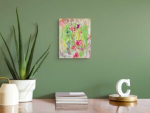 Abstract Flower Painting