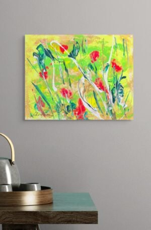 Abstract Floral Painting Eight