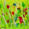 Abstract Flowers Painting Six