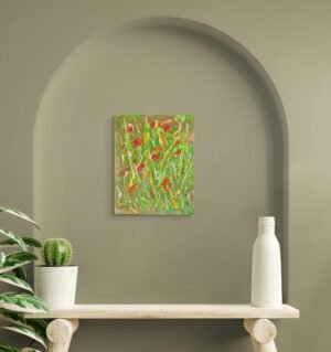 Abstract Flower Painting