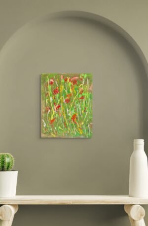 Abstract Flower Painting