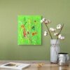 Abstract Floral Paintings