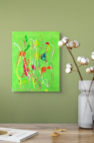 Abstract Floral Paintings