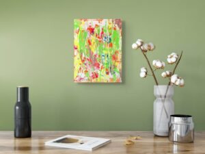 Abstract Flower Painting