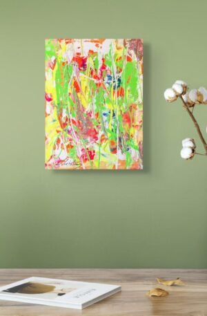 Abstract Flower Painting