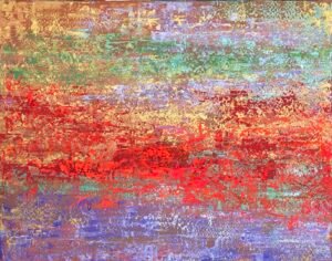 Original Abstract Painting by Gregory Christeas