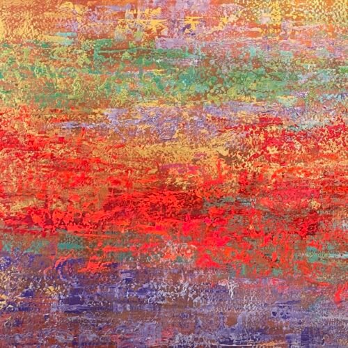 Original Abstract Painting -Parallels Series 'Atlantic Drift'