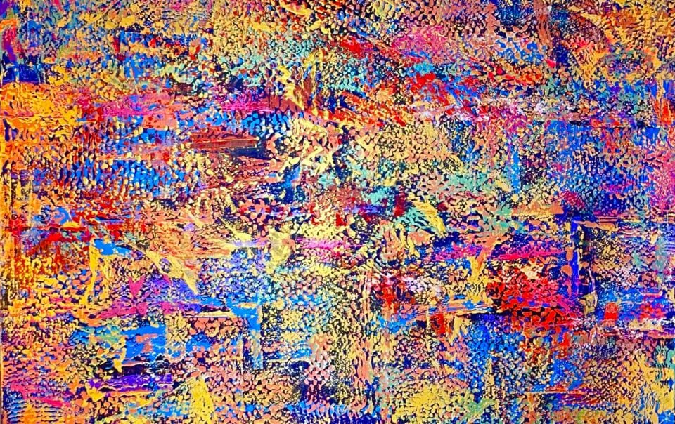 Abstract-Paintings - Drifting Long Branch artist Gregory Christeas