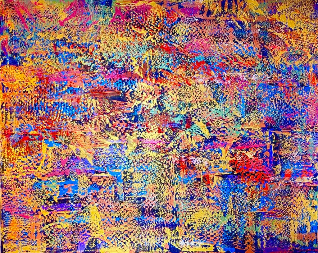 Abstract-Paintings - Drifting Long Branch artist Gregory Christeas