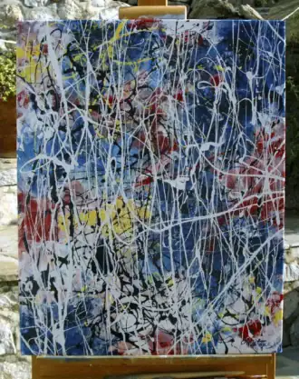 Wall Street – Bold Abstract Artwork by Gregory Christeas | SOLD