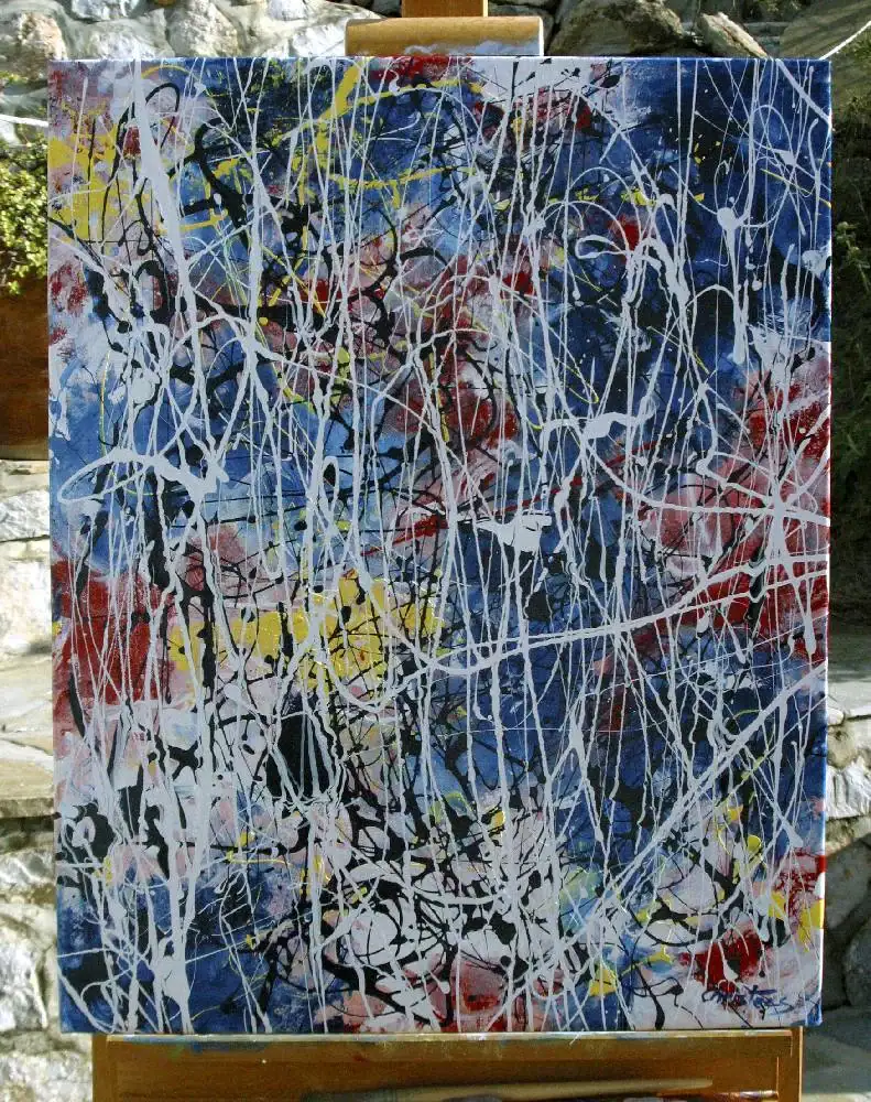 Wall Street – Bold Abstract Artwork by Gregory Christeas | SOLD