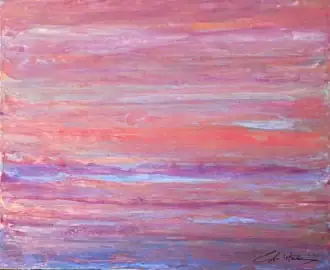 Abstract Seascape Captain-SOLD