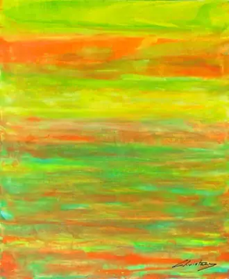 Abstract Seascape Let it Go | 16"x20"