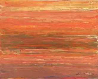 Abstract Seascape Captain Elias - 24"x30"