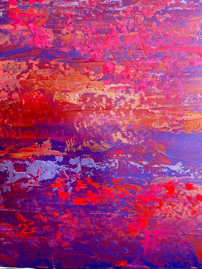 Abstract Seascape Parallels Ionian Light detail