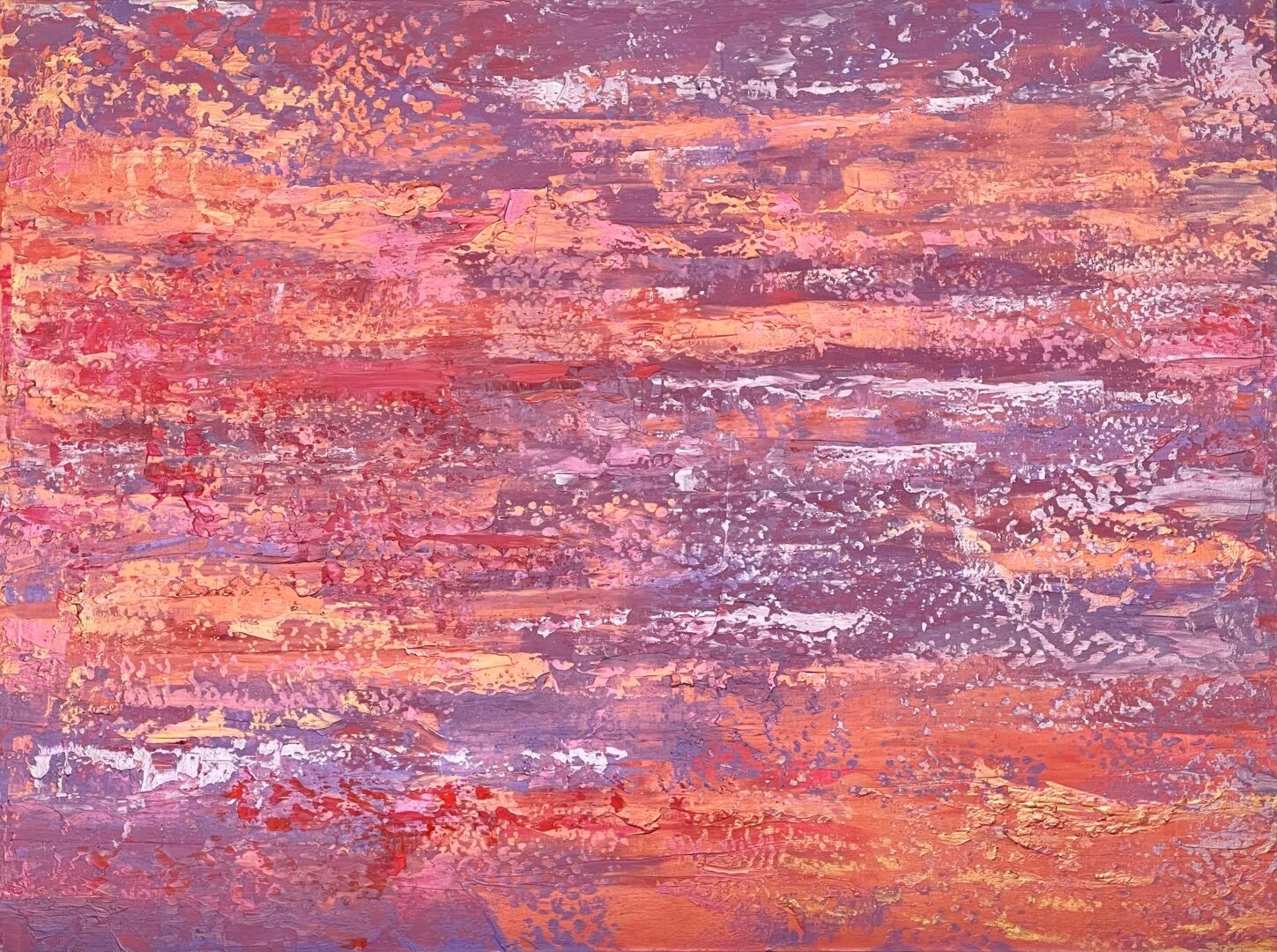 Abstract Seascape Parallels Ionian Light