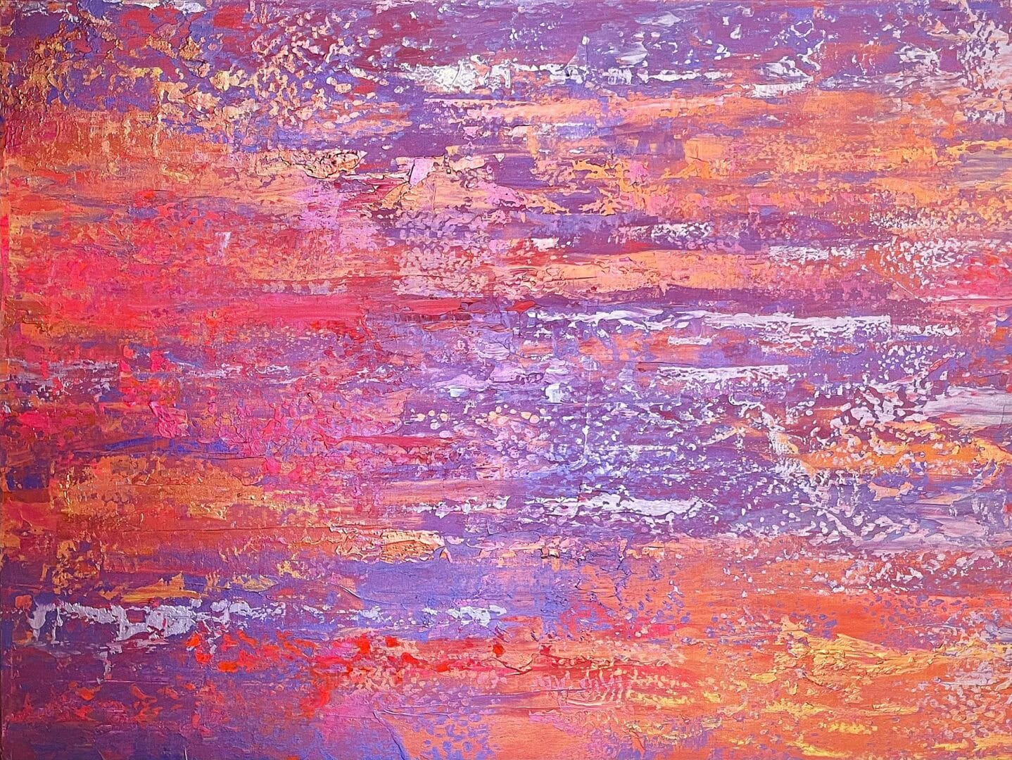 Abstract Seascape Parallels Ionian Light