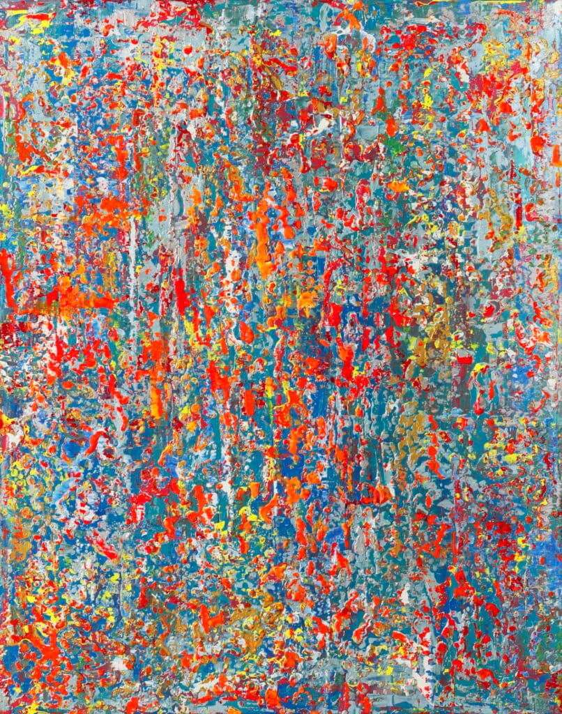 Abstract Artist Original Abstract Painting by Gregory Christeas