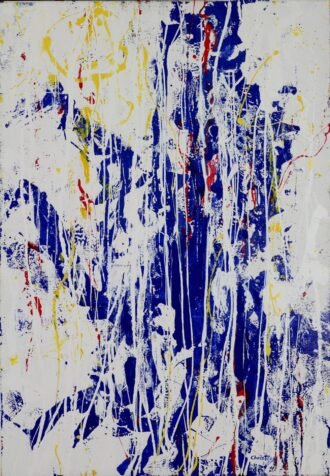 Original Abstract Painting Athens