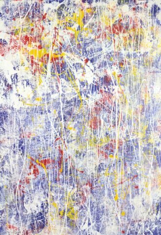 Original Abstract Painting Floating Spirits Three