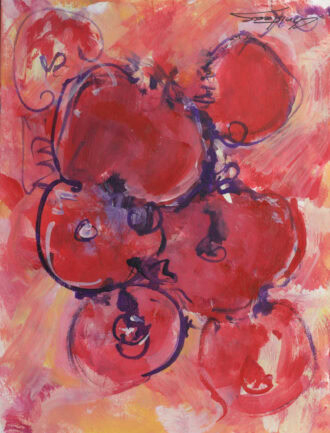 Original-artworks-Up-the-Moon-series-Dragons-Nest-3-45-Ink-on-paper-9x12-Chriteas-