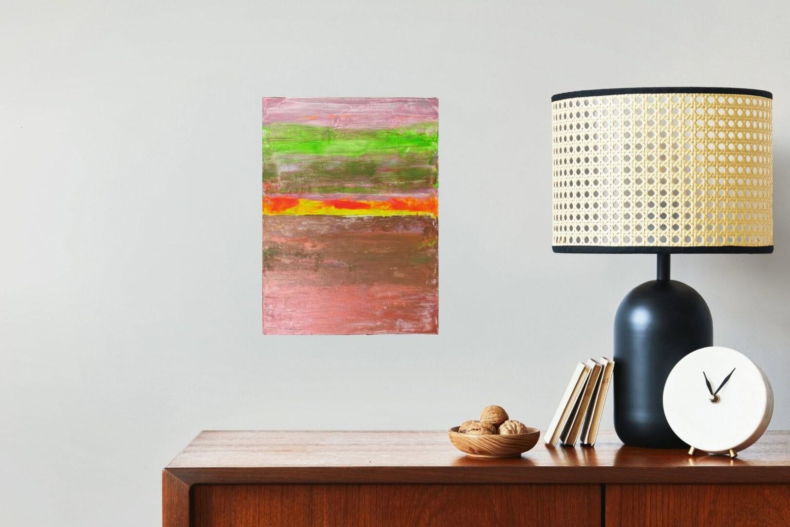 abstract seascape glow