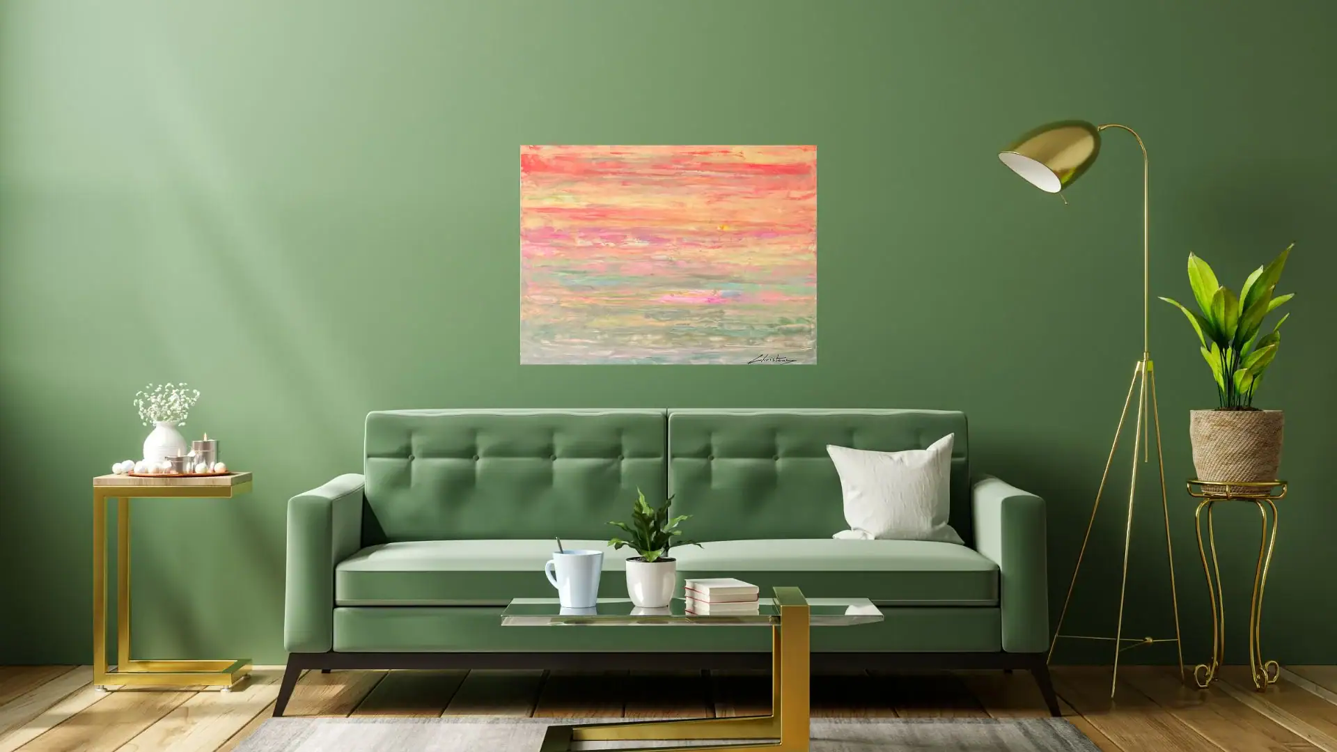 Abstract Seascape Lovely Day