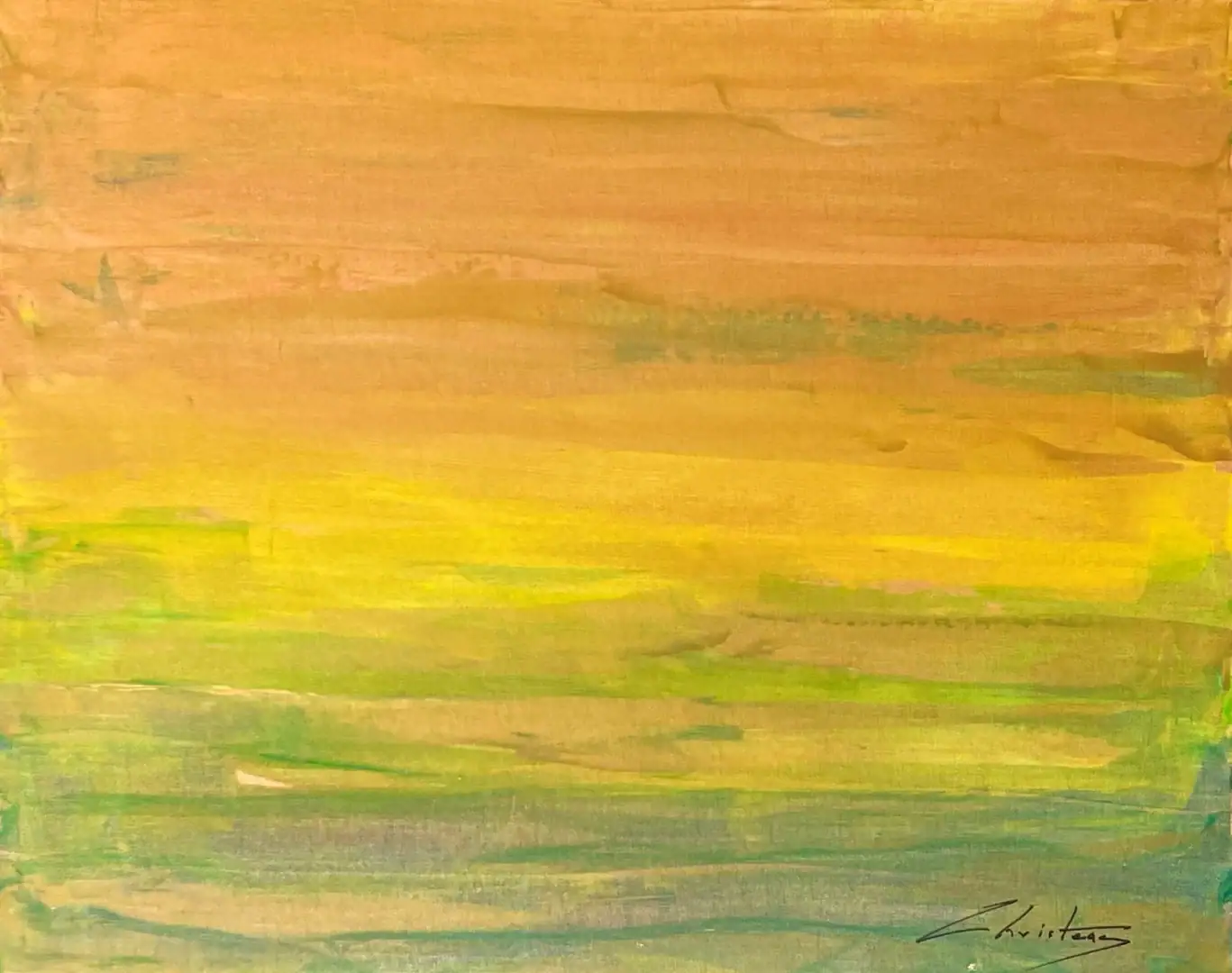 Glow series- Abstract Seascape Deep