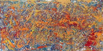 Original Abstract Painting The Parallels Seriea by Christeas